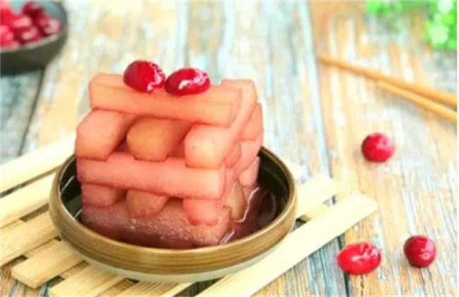 冬瓜的特别做法 与它搭配做出酸甜可口的小甜品 开胃解腻